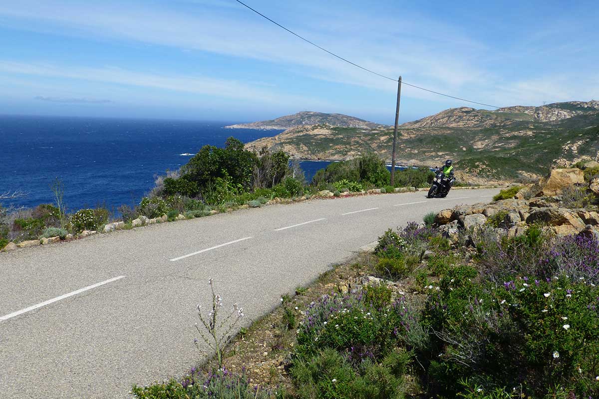 Motorradreise Korsika