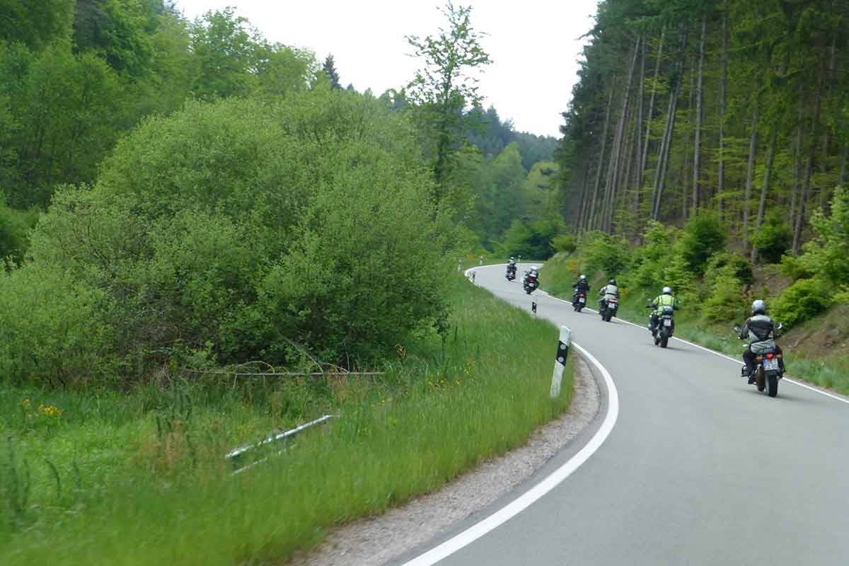 Motorradreise Pfalz
